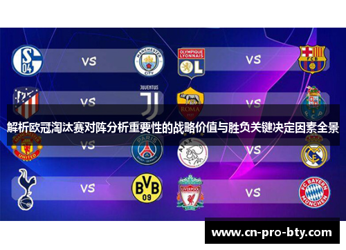 解析欧冠淘汰赛对阵分析重要性的战略价值与胜负关键决定因素全景 解析欧冠淘汰赛对阵分析重要性的战略价值与胜负关键决定因素全景